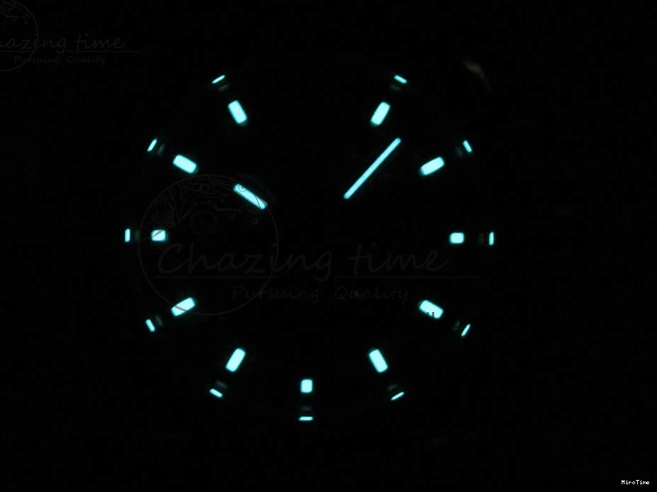 MiroTime 0119 Daytona 116519 Noob 1:1 Best Edition 904L SS Case Blue Dial on Black Rubber Strap SA4130 (Free Extra Strap) Compact 3290